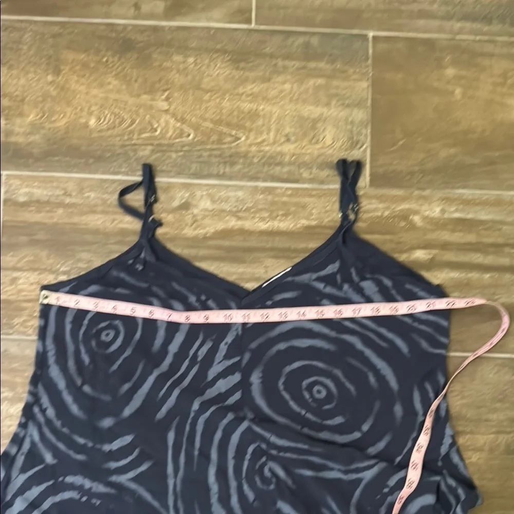 Elegant Blue Tie-Dye Women's Skirt - Picture 7 of 7